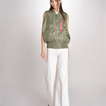 Gilet SS156146 01 SAGE GREEN alpha 