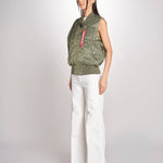 Gilet SS156146 01 SAGE GREEN alpha 