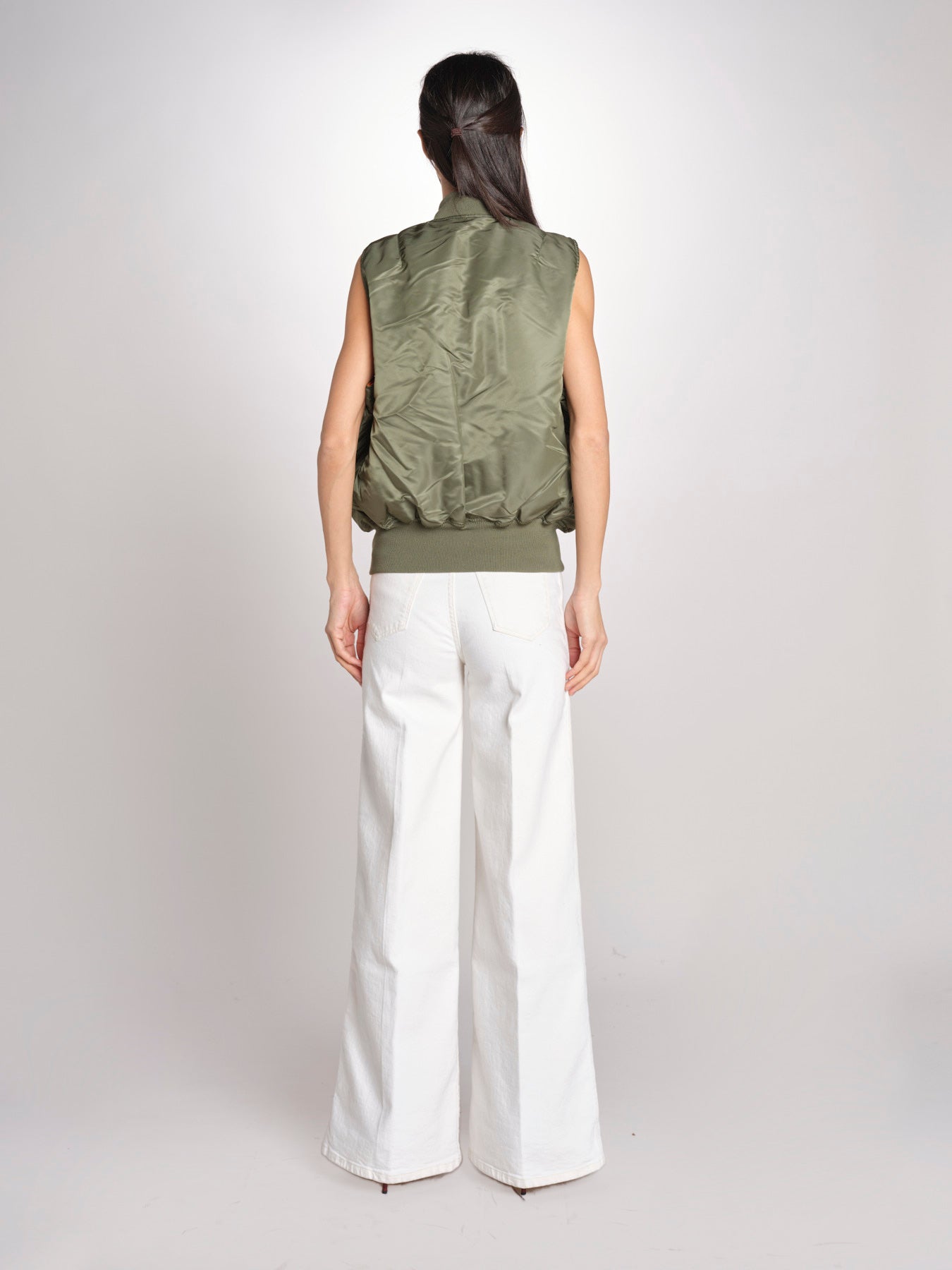 Gilet SS156146 01 SAGE GREEN alpha 