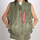 Gilet SS156146 01 SAGE GREEN alpha 