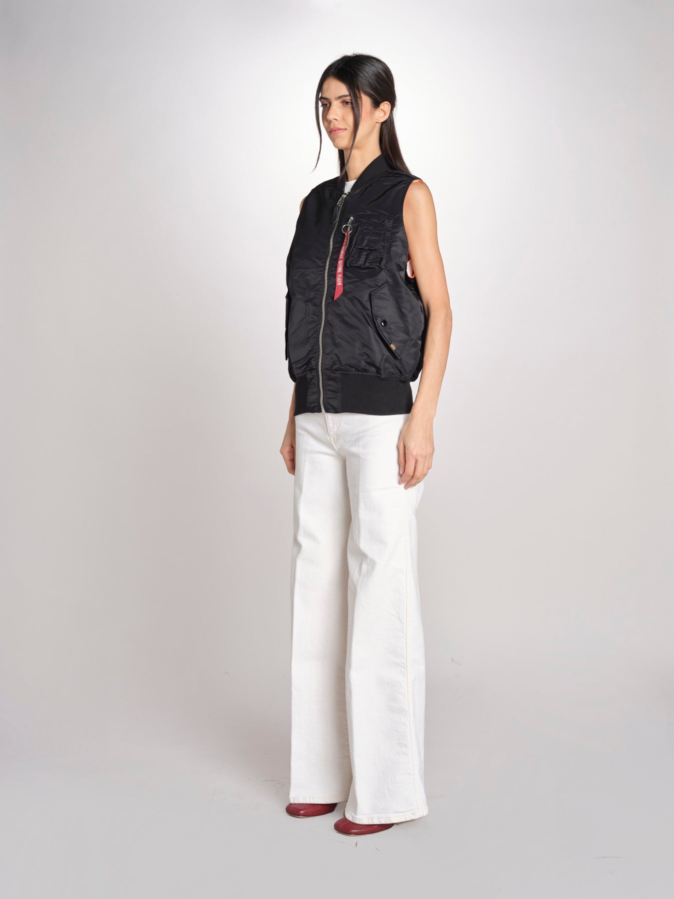 Gilet SS156146 03 BLACK alpha 