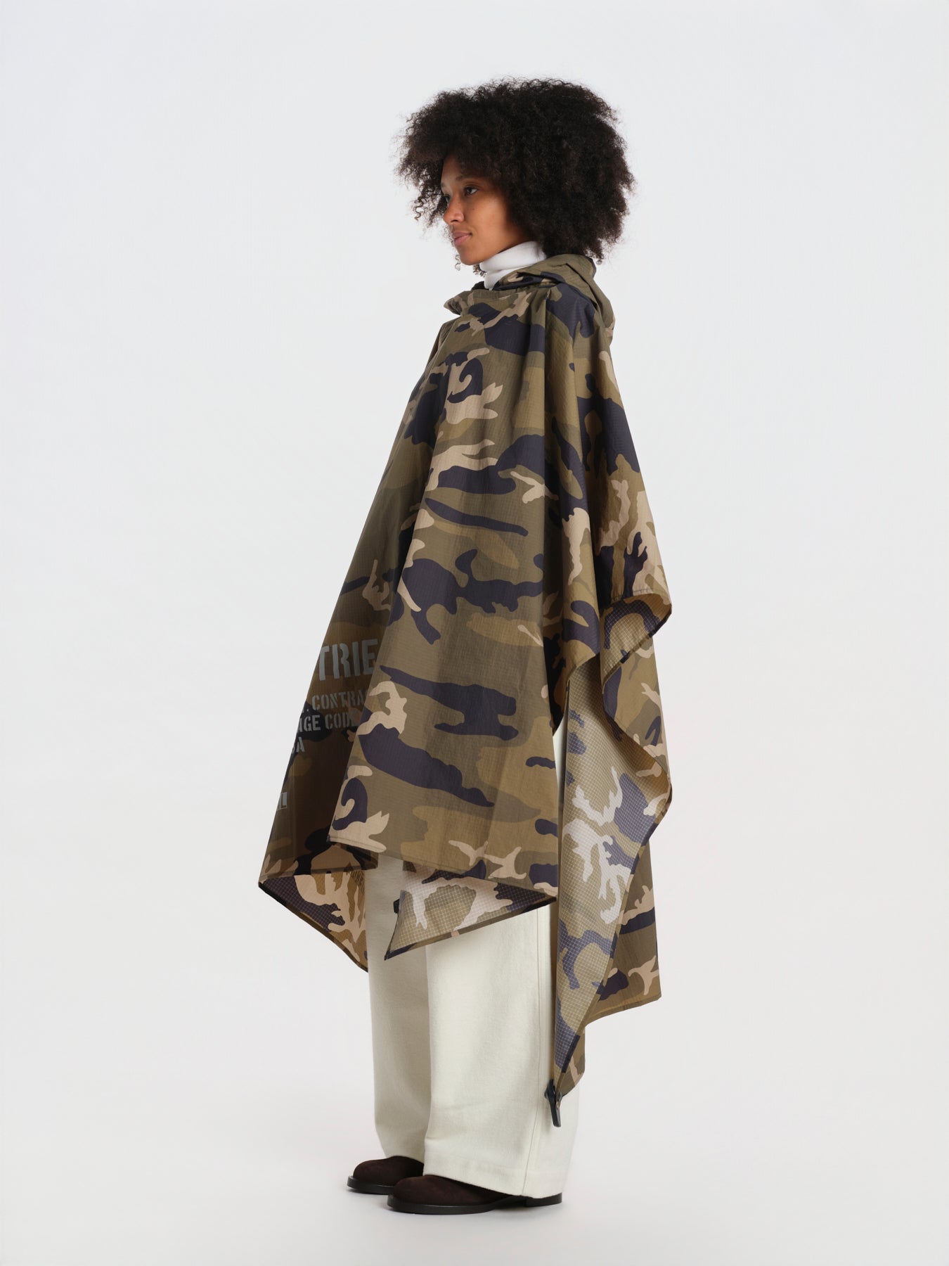 poncho in nylon SS266117 408 alpha 