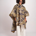poncho in nylon SS266117 408 WOODLAND CAMO 65 alpha 