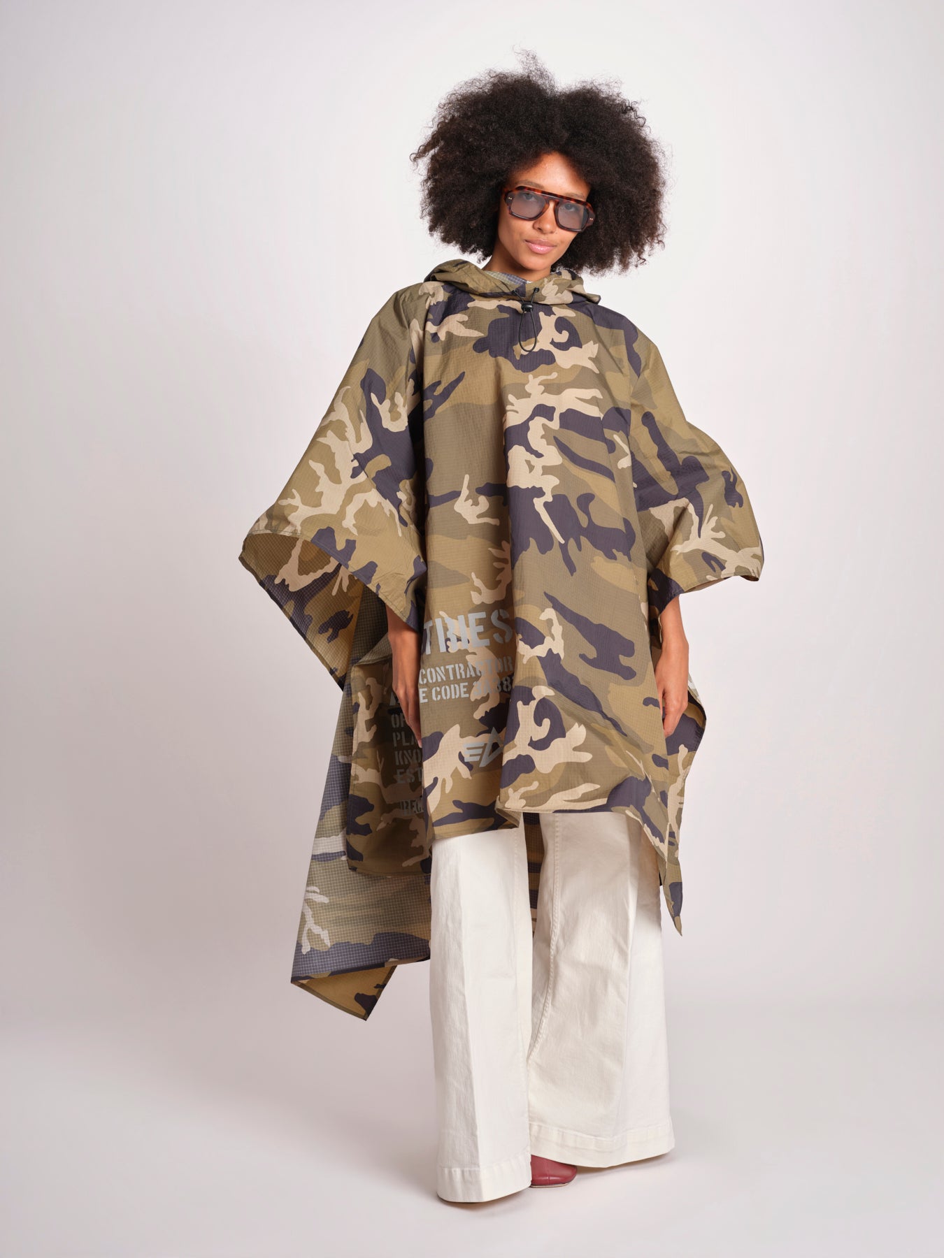 poncho in nylon SS266117 408 alpha 
