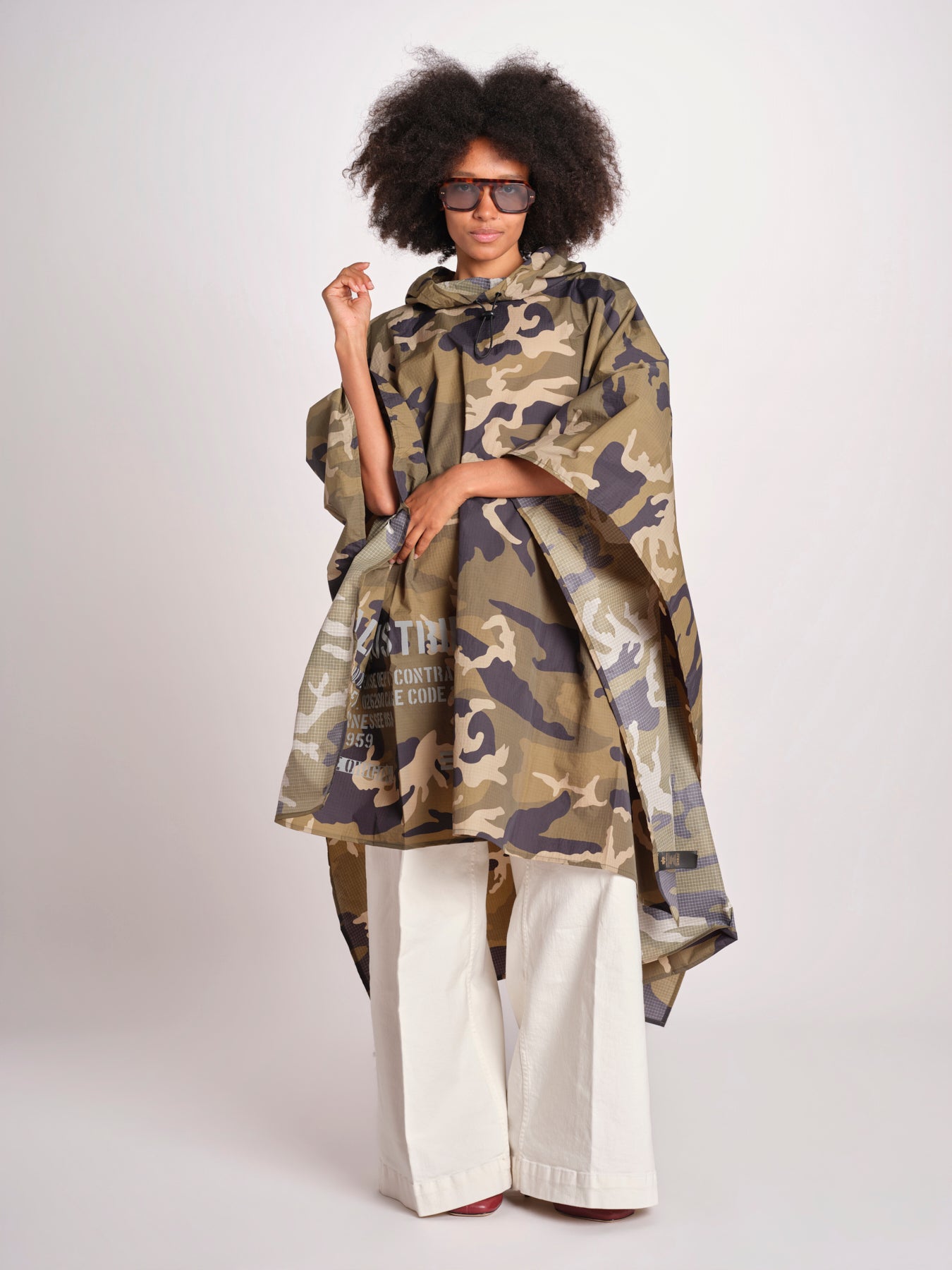 poncho in nylon SS266117 408 alpha 