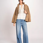 CARIOCA camicia con pizzo e fiori CARIOCA BLOUSE CREAM antik batik 