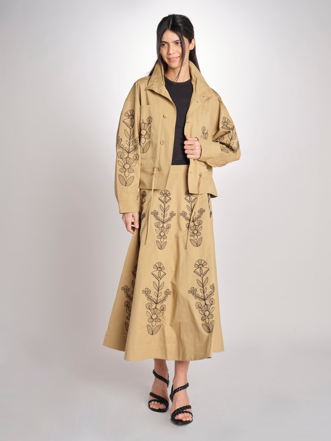 Giacca con ricami MARIA JACKET MARIA1JKT BEIGE antik batik 
