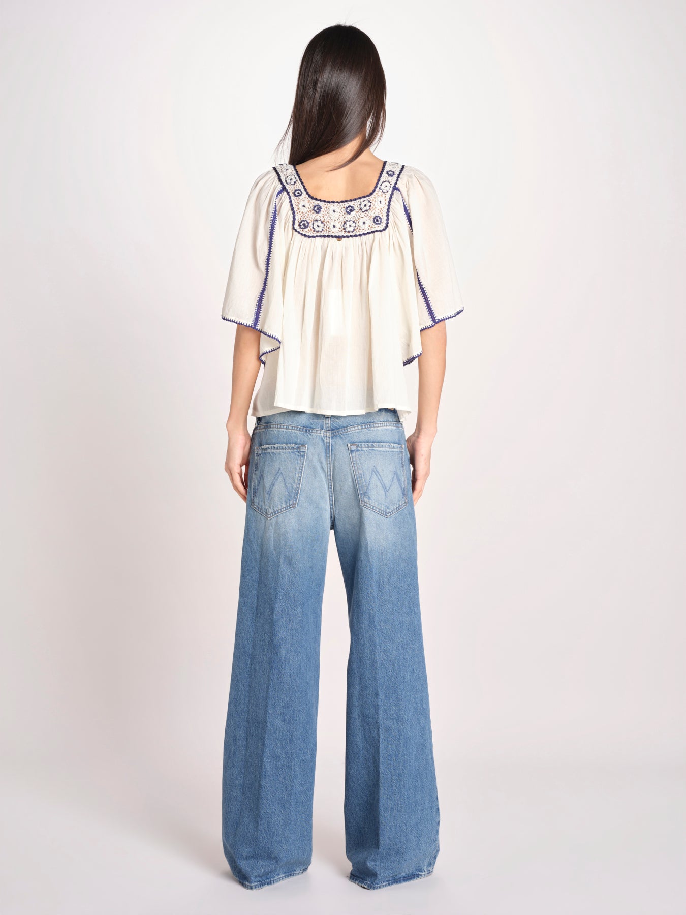 camicia con plastron ad uncetto MATI TEE MATI1TEE CREAM antik batik 