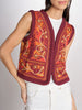 gilet con ricami