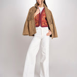 gilet con ricami SUNA GILET RUST antik batik 