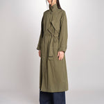 Trench in cotone 0763 85260 MILITARE aspesi 