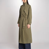Trench in cotone 0763 85260 MILITARE aspesi 