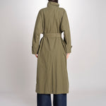 Trench in cotone 0763 85260 MILITARE aspesi 