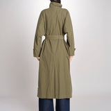 Trench in cotone 0763 85260 MILITARE aspesi 
