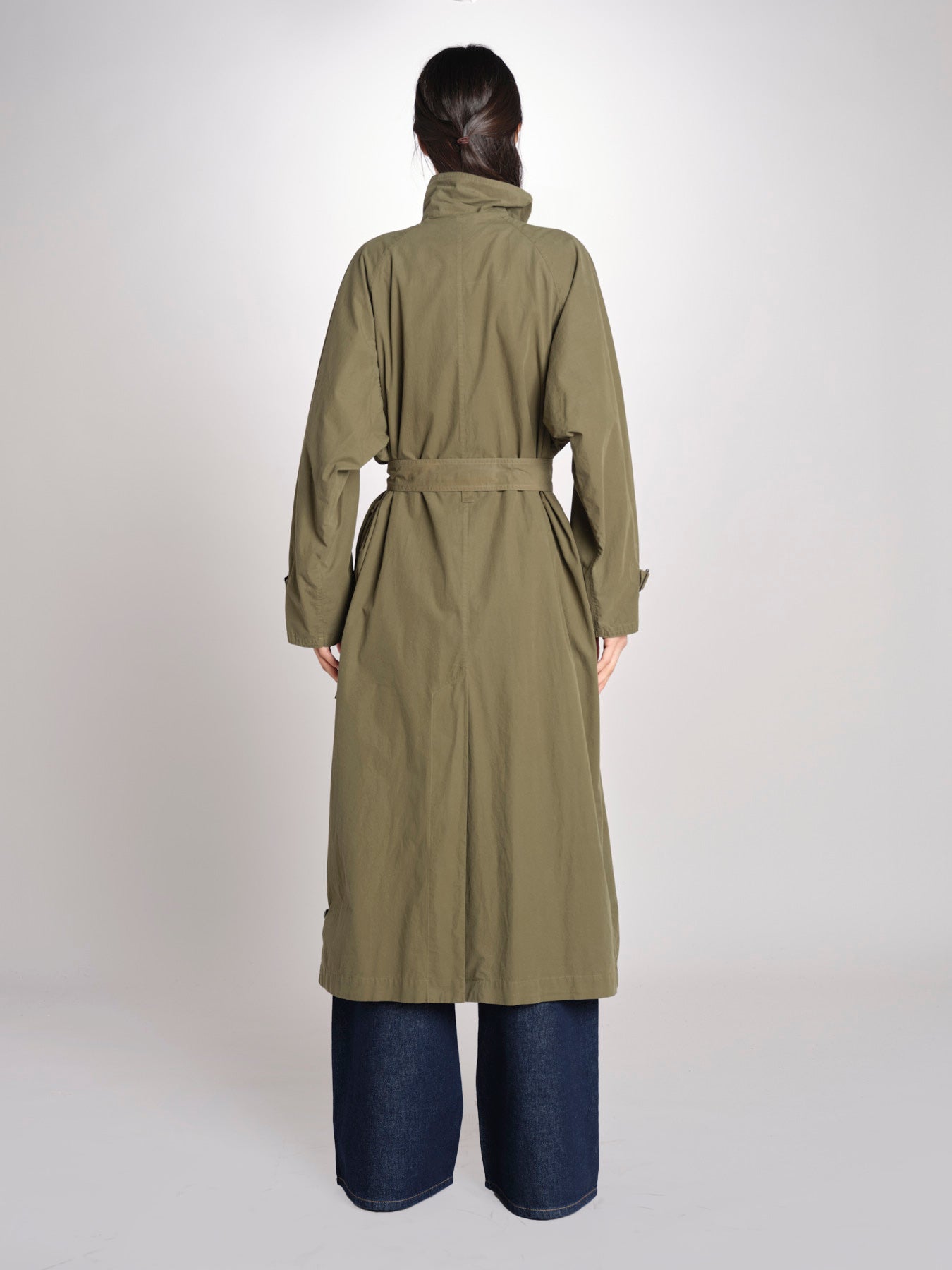 Trench in cotone 0763 85260 MILITARE aspesi 