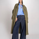 Trench in cotone 0763 85260 MILITARE aspesi 