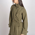Trench in cotone 0763 85260 MILITARE aspesi 