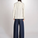 Blazer 3 bottoni gessato 0973 22042 NATURALE aspesi 