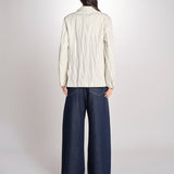 Blazer 3 bottoni gessato 0973 22042 NATURALE aspesi 
