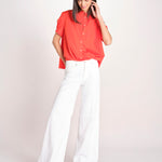 camicia guru a manica corta 5410 85301 GERANIO aspesi 