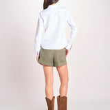 camicia con tasche fit 5459 BIANCA aspesi 