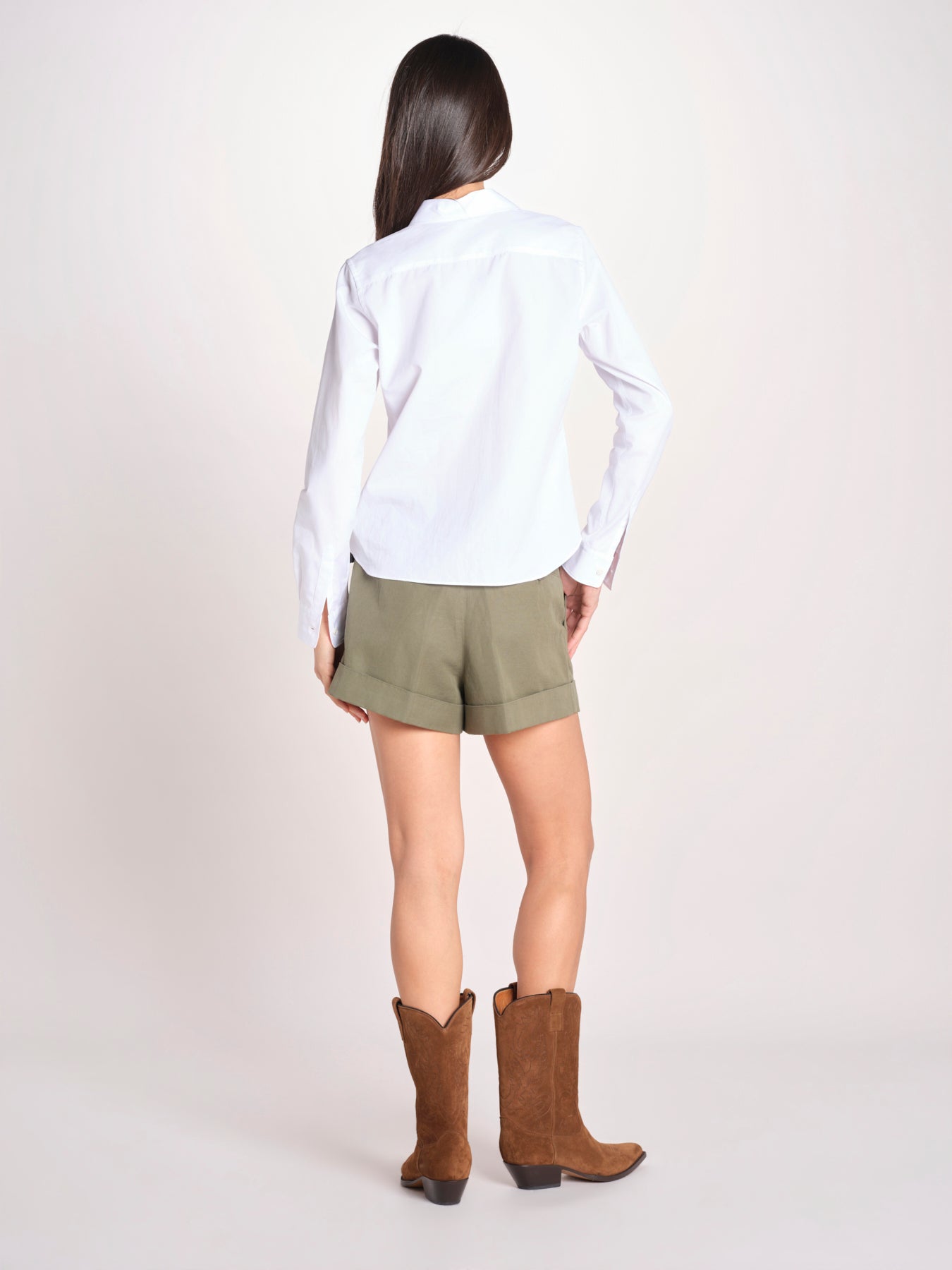 camicia con tasche fit 5459 BIANCA aspesi 