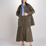 Bomber lungo N622 01237 MILITARE aspesi 