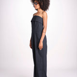 tuta in lino CENELIA NAVY ba&sh 