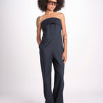 tuta in lino CENELIA NAVY ba&sh 