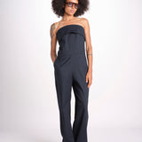 tuta in lino CENELIA NAVY ba&sh 