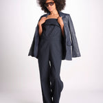 tuta in lino CENELIA NAVY ba&sh 