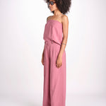 pantalone in lino con pinces DEANA ROSE ba&sh 