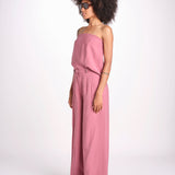 pantalone in lino con pinces DEANA ROSE ba&sh 