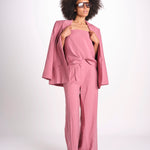 pantalone in lino con pinces DEANA ROSE ba&sh 