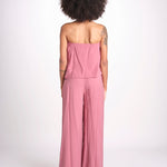 top in lino con elastico DEBORA ROSE ba&sh 