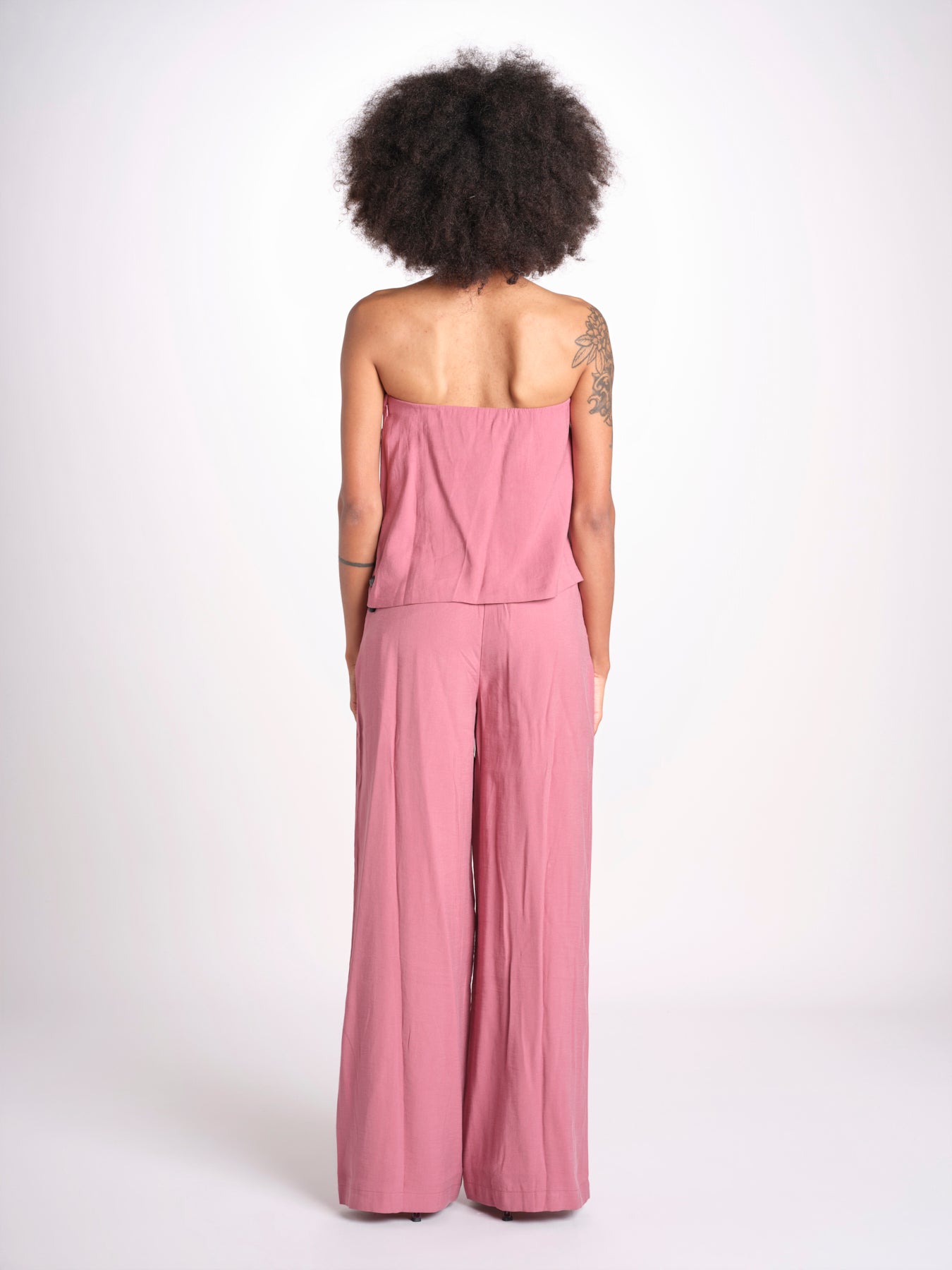 top in lino con elastico DEBORA ROSE ba&sh 