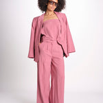 top in lino con elastico DEBORA ROSE ba&sh 