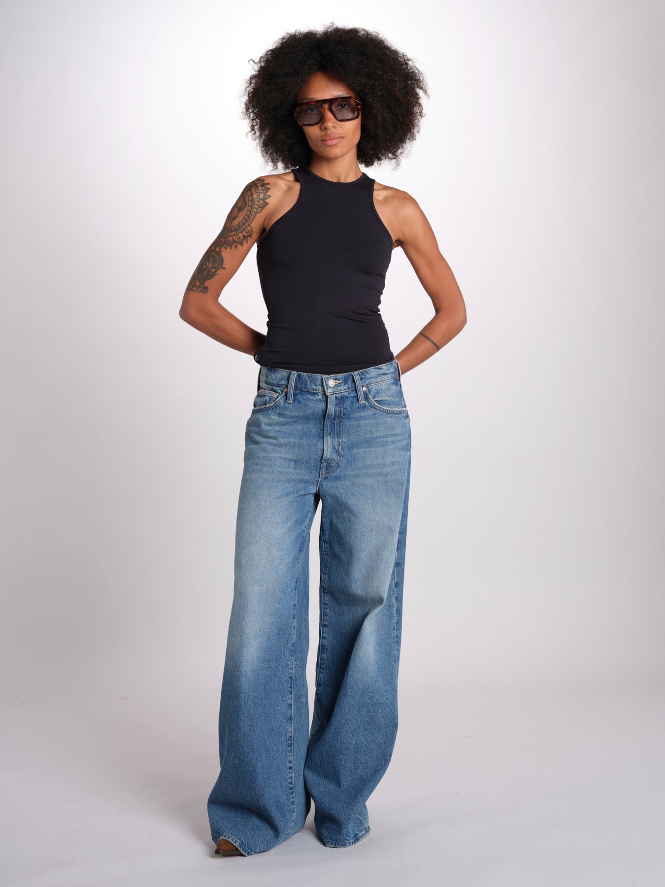 canottiera con scollo sul retro GEMMA ENCRE ba&sh 