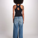 canottiera con scollo sul retro GEMMA ENCRE ba&sh 