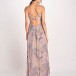 abito stampato con spalline PIETRA ROSE ba&sh 