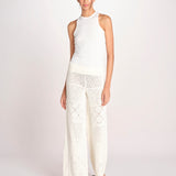 pantalone in crochet SANTY ECRU ba&sh 