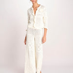 maglia in crochet SORIA ECRU ba&sh 