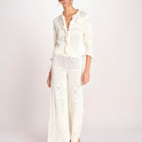 maglia in crochet SORIA ECRU ba&sh 