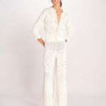 maglia in crochet SORIA ECRU ba&sh 