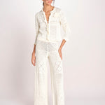 maglia in crochet SORIA ECRU ba&sh 