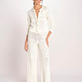 maglia in crochet SORIA ECRU ba&sh 
