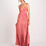 abito lungo con anello WASTA BLUSH ba&sh 