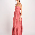 abito lungo con anello WASTA BLUSH ba&sh 