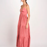 abito lungo con anello WASTA BLUSH ba&sh 