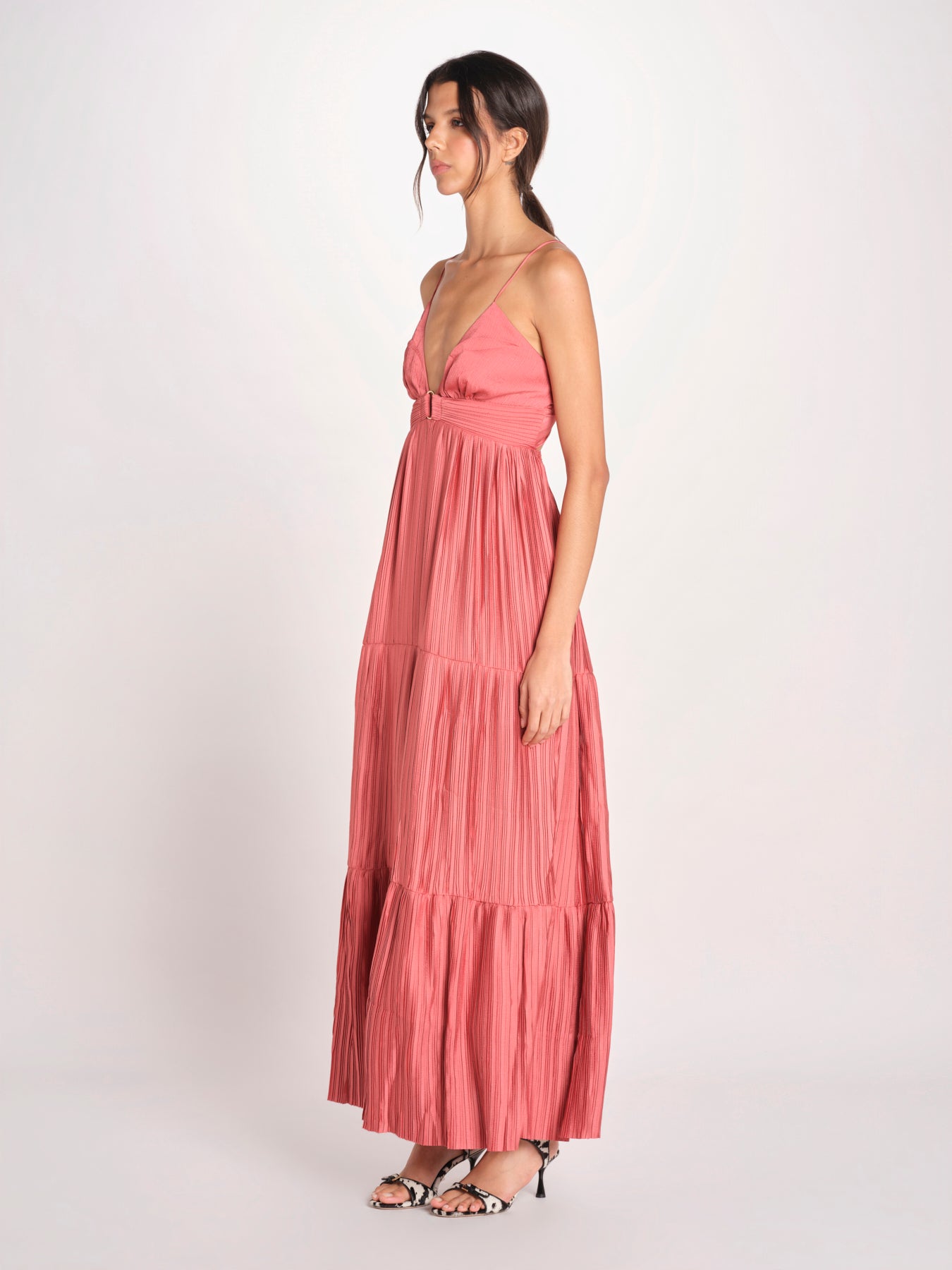 abito lungo con anello WASTA BLUSH ba&sh 